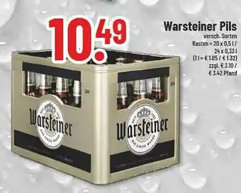 trinkgut Warsteiner pils Angebot