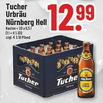 trinkgut Tucher urbräu nürnberg hell Angebot