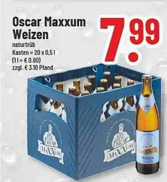 trinkgut Oscar maxxum weizen Angebot