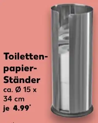 Kaufland Toilettenpapier Ständer Angebot