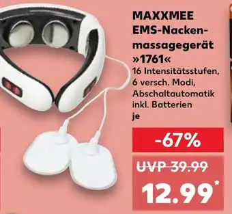 Kaufland Maxxmee EMS Nackenmassagegerät ,,1761" Angebot
