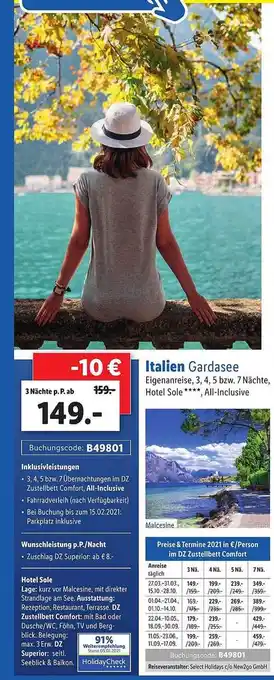 Lidl Italien Gardasee Angebot