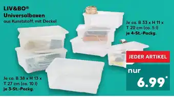 Kaufland Liv&Bo Universalboxen Angebot