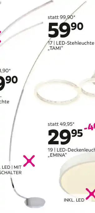 Mömax LED Stehleuchte ,,Tami" Angebot