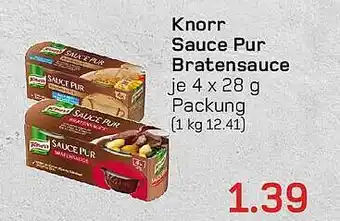 akzenta Knorr sauce pur bratensauce Angebot