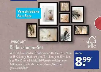 Aldi Nord Living art bilderrahmen-set Angebot