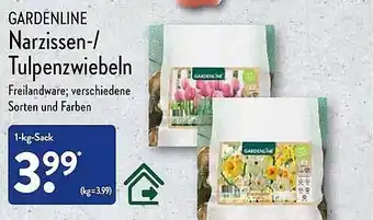 Aldi Nord Gardenline narzissen- oder tulpenzwiebeln Angebot