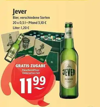 Getränke Hoffmann Jever Angebot