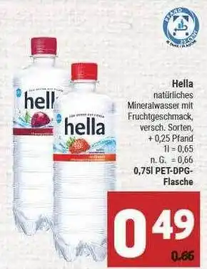 Marktkauf Hella natürliches mineralwasser Angebot