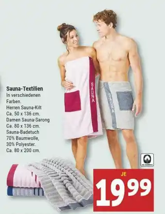 Marktkauf Sauna-textilien Angebot