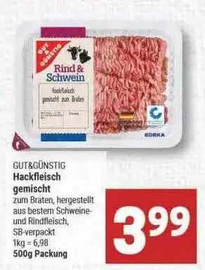 Marktkauf Gut & günstig hackfleisch gemischt Angebot