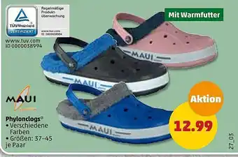 PENNY Maui phylonclogs Angebot