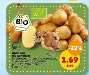 PENNY Naturgut bio-kartoffeln Angebot