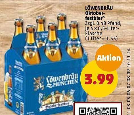 Löwenbräu oktoberfestbier Angebot bei PENNY