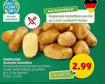 PENNY Marktliebe deutsche kartoffeln Angebot