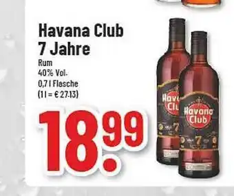 trinkgut Havana club 7 jahre Angebot