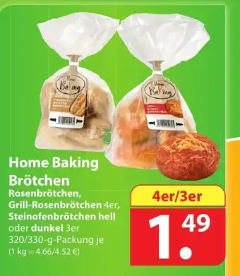 Famila Nord Ost Home Baking Brötchen 320/330g Angebot