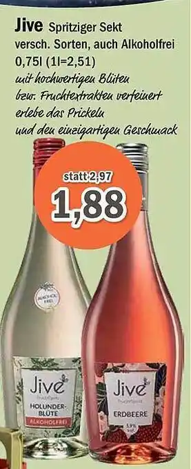 Aktiv Irma Jive spritziger sekt Angebot