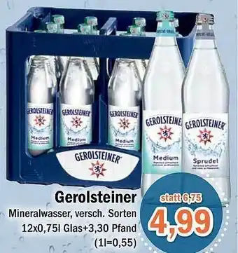 Aktiv Irma Gerolsteiner mineralwasser Angebot