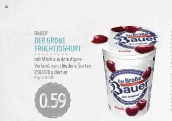 Edeka Struve Bauer der große fruchtjoghurt Angebot