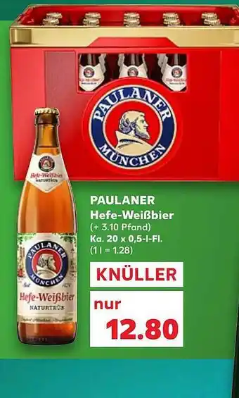 Kaufland Paulaner hefe-weißbier Angebot