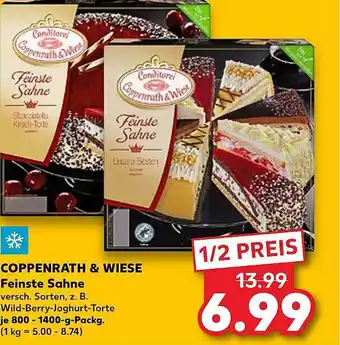 Kaufland Coppenrath & wiese feinste sahne Angebot