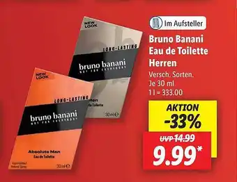 Lidl Bruno banani eau de toilette herren Angebot
