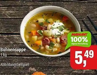 Markant Markt Bohnensuppe Angebot