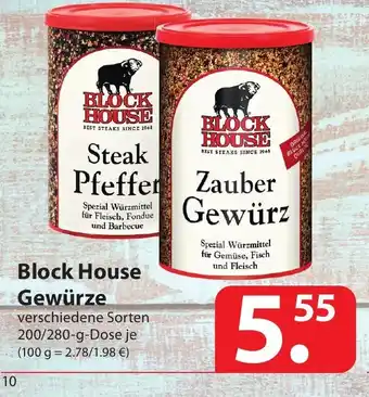 Famila Nord Ost Block House Gewürze 200/280g Angebot