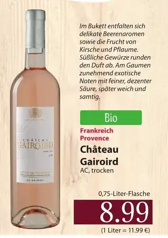 Famila Nord Ost Château Gairoird 0,75L Angebot