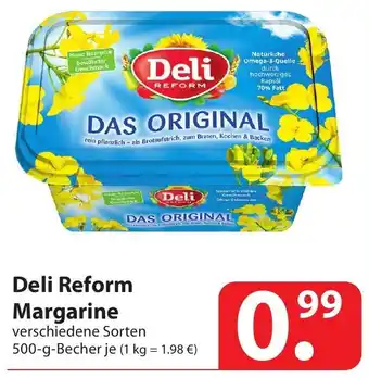 Famila Nord Ost Deli Reform Margarine 500 g Becher Angebot