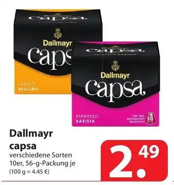 Famila Nord Ost Dallmayr Capsa 56g Angebot