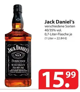 Famila Nord Ost Jack Daniel's 0,7L Angebot