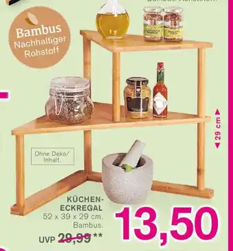 KODi Kesper Kucheneckregal Angebot