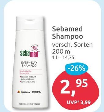 Budni Sebamed shampoo Angebot