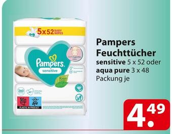 Famila Nord Ost Pampers feuchttücher Angebot