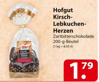 Famila Nord Ost Hofgut kirsch-lebkuchen-herzen Angebot