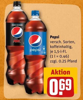 REWE Pepsi cola Angebot