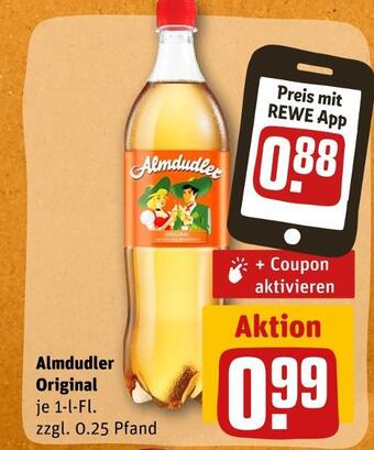 REWE Almdudler original Angebot