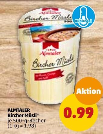 PENNY Almtaler bircher müsli Angebot
