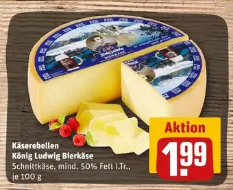 REWE Käserebellen könig ludwig bierkäse Angebot