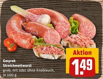 REWE Gmyrek streichmettwurst Angebot