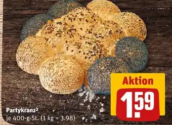 REWE Brot & mehr partykranz Angebot