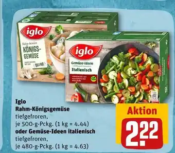 REWE Iglo rahm-königsgemüse Angebot