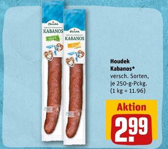 REWE Houdek kabanos Angebot