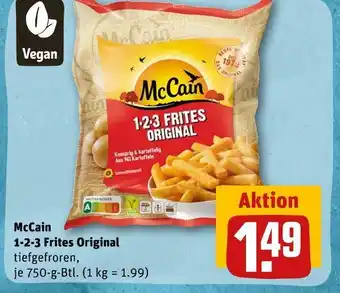 REWE Mccain 1-2-3 frites original Angebot