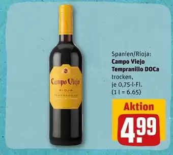 REWE Rotwein Angebot