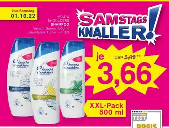 KODi Head & Shoulders Shampoo 500ml Angebot