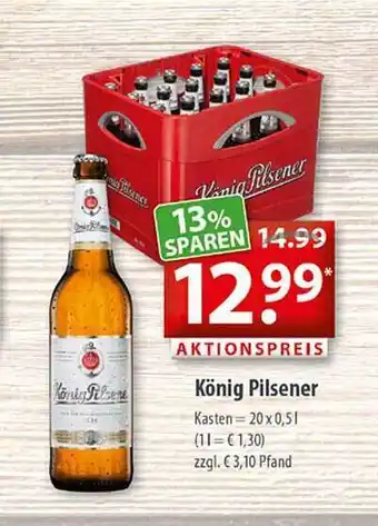 Getränkeland König pilsener Angebot