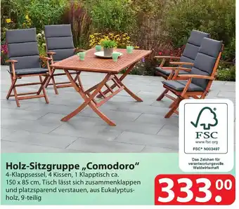 Famila Nord Ost Holz Sitzgruppe Comodoro Angebot